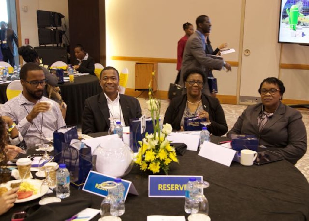 Regional education leaders and conference participants