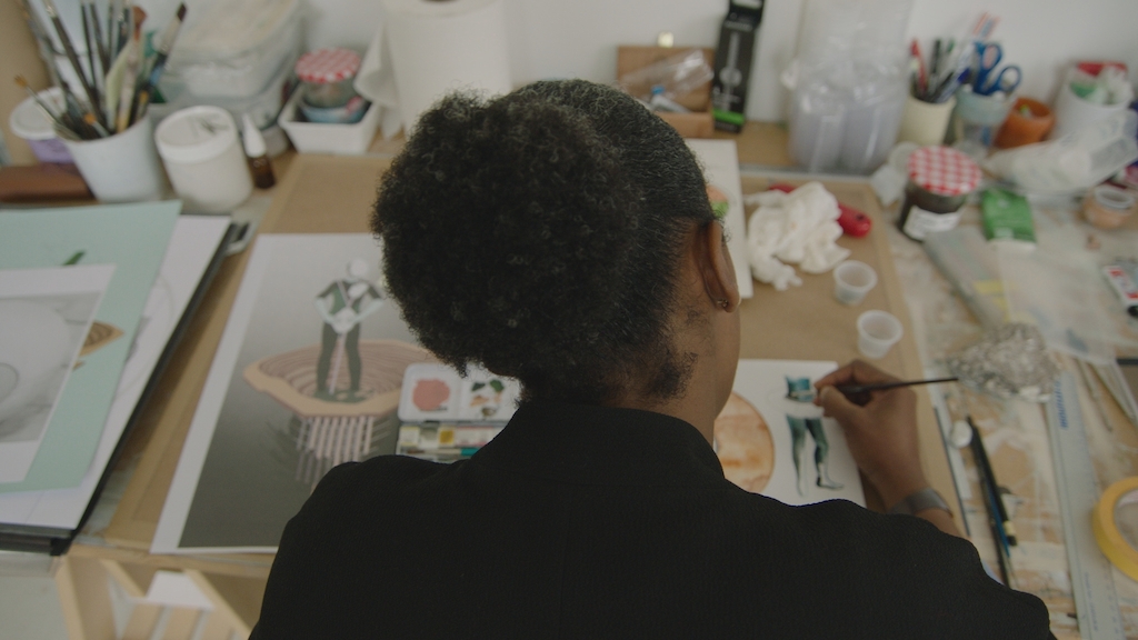 De Canvasconnectie: Otobong Nkanga - (c) VRT