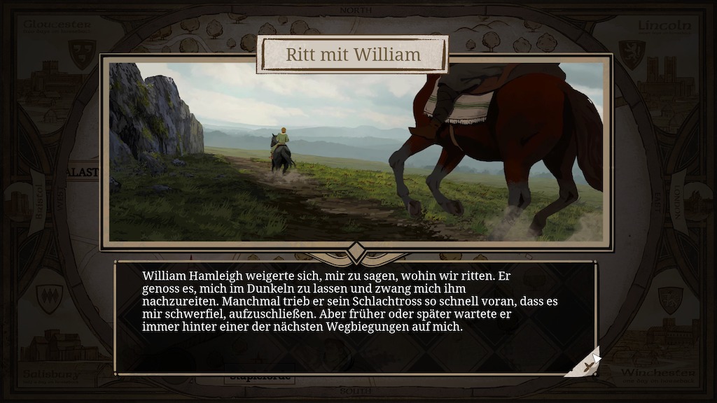 Philip reist mit William Hamleigh