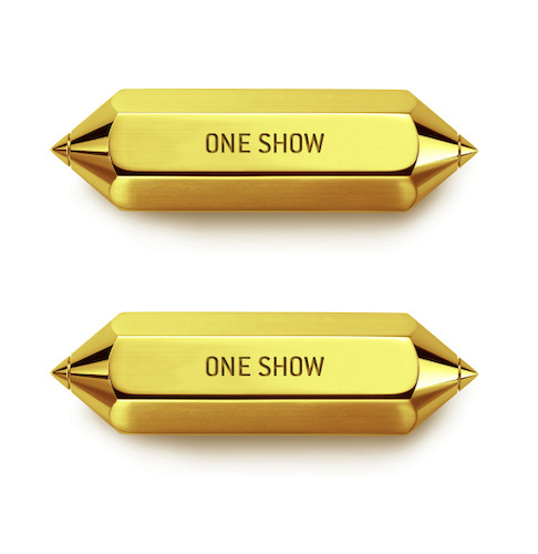 FamousGrey wint 2 GOLD pencils op One Show met Remumber en Klarafy!