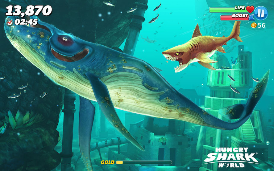 LOS TIBURONES HAMBRIENTOS ESTÁN DE REGRESO CON HUNGRY SHARK® WORLD