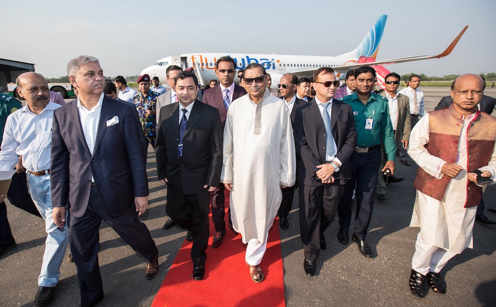 Силхет приветствует авиакомпанию flydubai