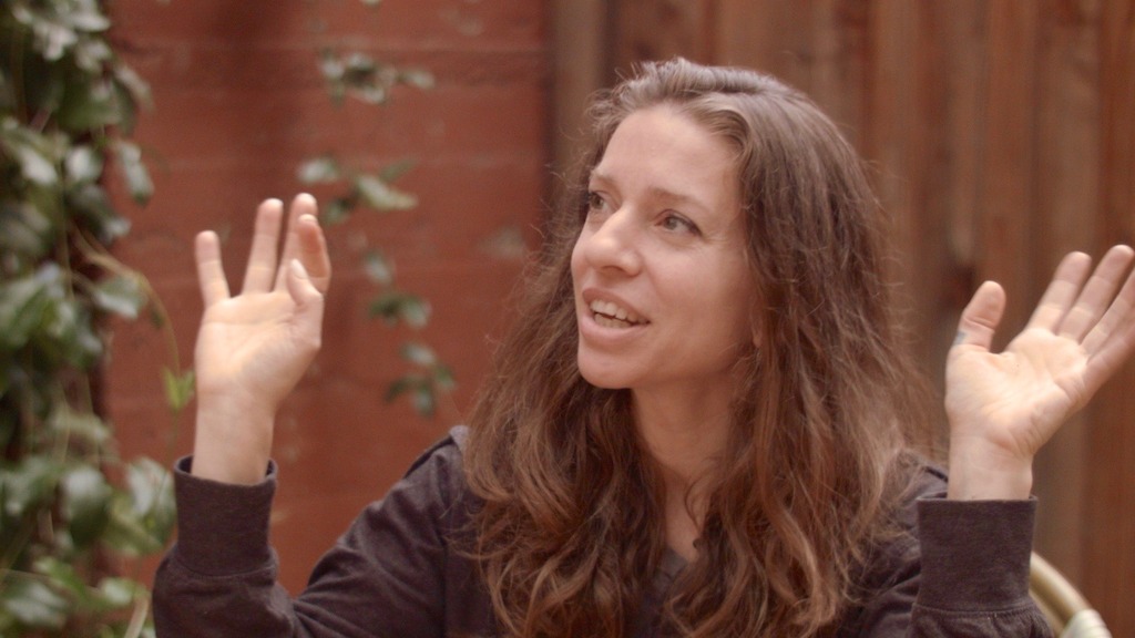 Ani DiFranco in The Shopkeeper (still)