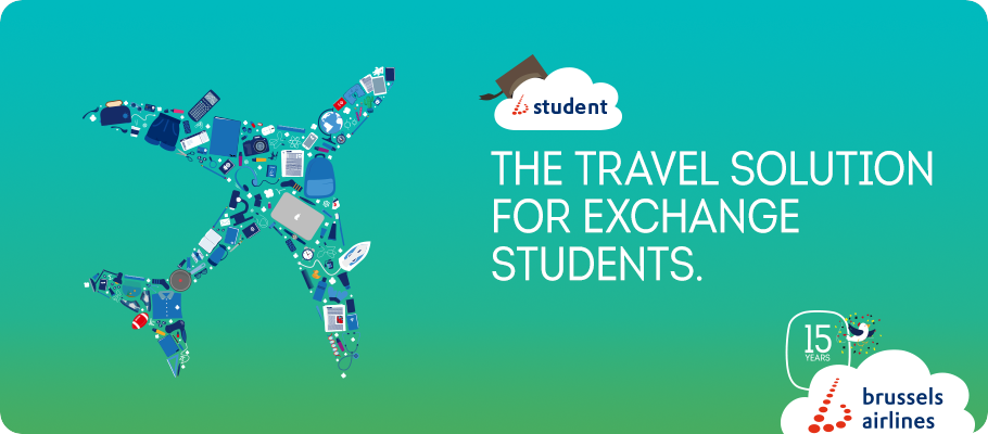 Brussels Airlines extends its flight offer for exchange students
