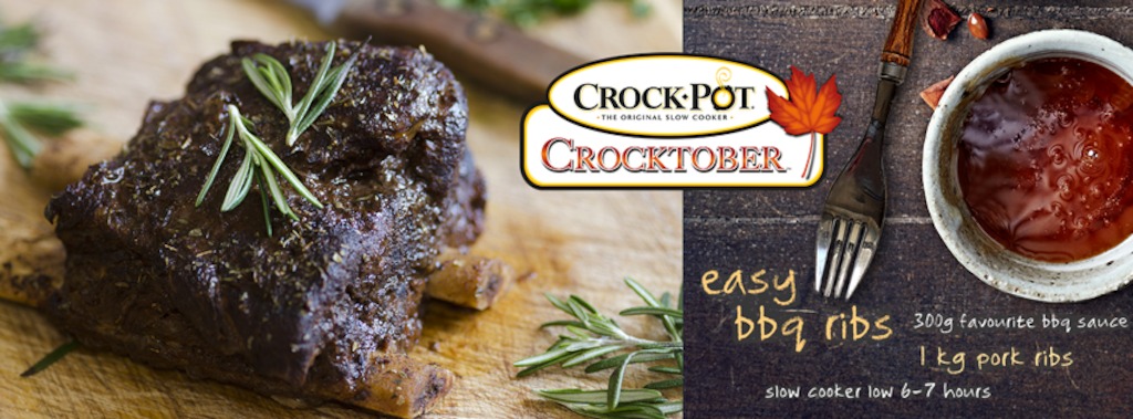 Crocktober - Easy BBQ Ribs