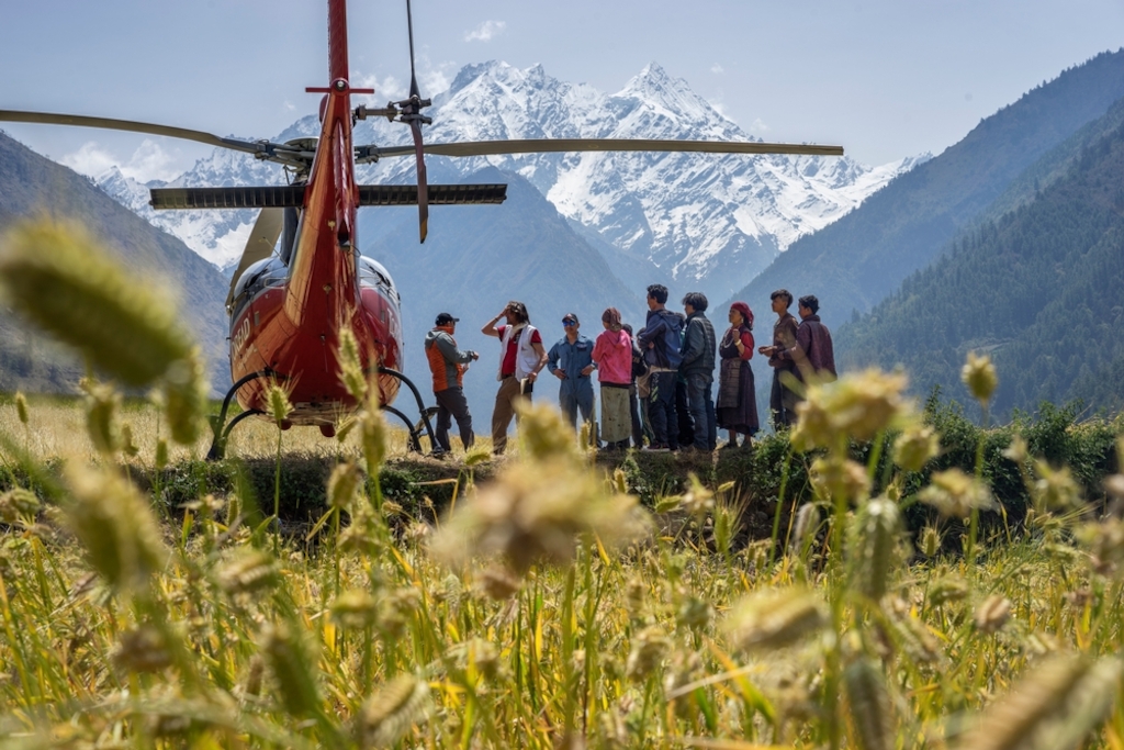 System identifier<br/>: MSF146166<br/>Title<br/>: MSF Response to Nepal Earthquake<br/>Photographer / cameraman<br/>: Brian Sokol<br/>Countries:<br/>Nepal<br/>Description<br/>: Gorkha District, Nepal on May 7 2015.<br/>On 25 April a magnitude 7.8 earthquake killed more than 8,000 people and destroyed massive<br/>amounts of property, including numerous temples that were on the list of UNESCO World Heritage<br/>Sites.