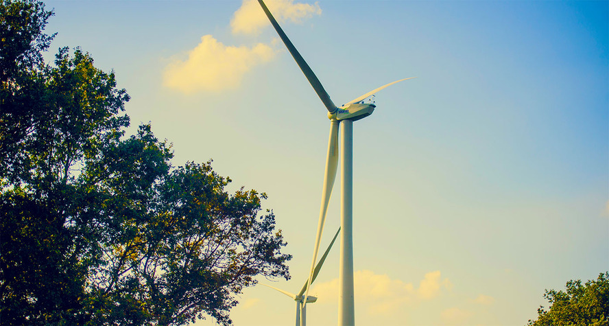 Buurtbewoners genieten mee van de winsten van het nieuwe windpark in Geel.
