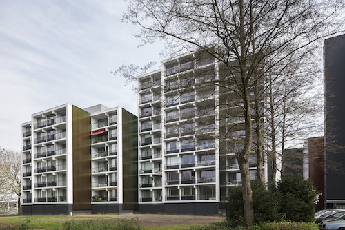 Project Weezenhof in Nijmegen. Gerenoveerd met systemen van Reynaers die zijn voorzien van het DuboKeur.<br/>Fotografie: Hennie Raaijmakers