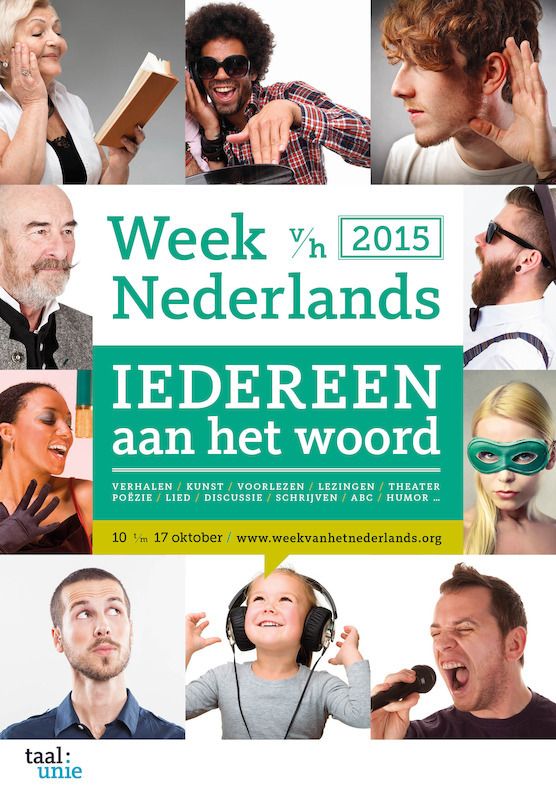 affiche Week van het Nederlands 2015