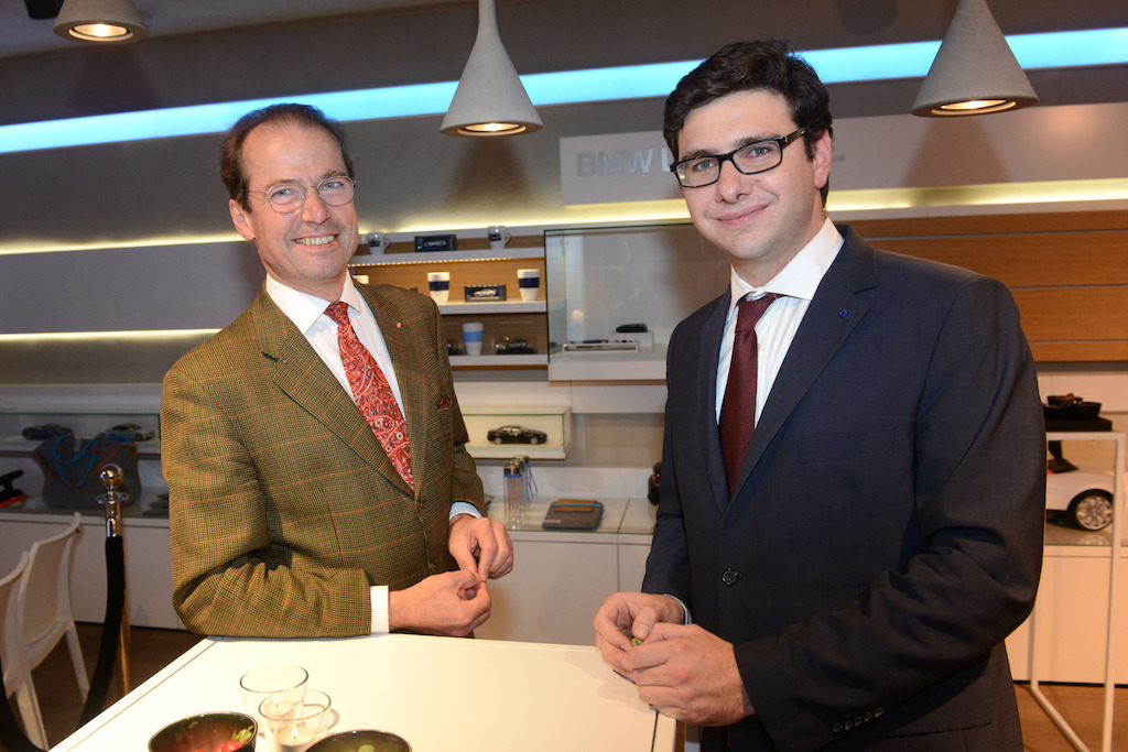 Le comte Martin de Waziers et Olivier Marty