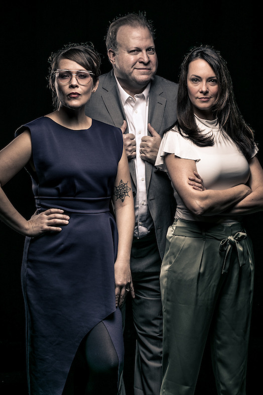 Amber Nash, Bart Hansard and Tara Ochs as Seminar Leaders (photo by Daniel Parvis)