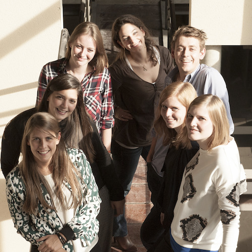 La nouvelle génération: Pauline, Olivia, Astrid, Nada, Pieterjan, Charis & Stephanie