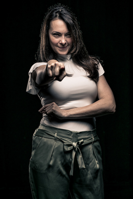 Tara Ochs as "Rosemary" (photo by Daniel Parvis)
