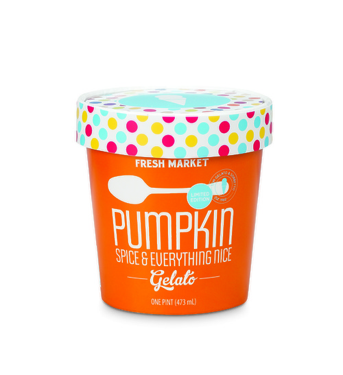 Pumpkin Spice & Everything Nice Gelato