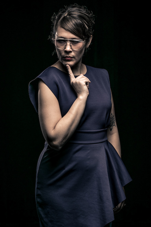 Amber Nash as "Shelly" (photo by Daniel Parvis)