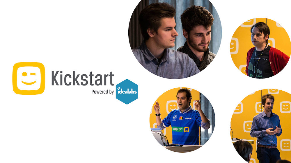 4 sterke finalisten op het Demo Day Event van Telenet Kickstart powered by Idealabs.
