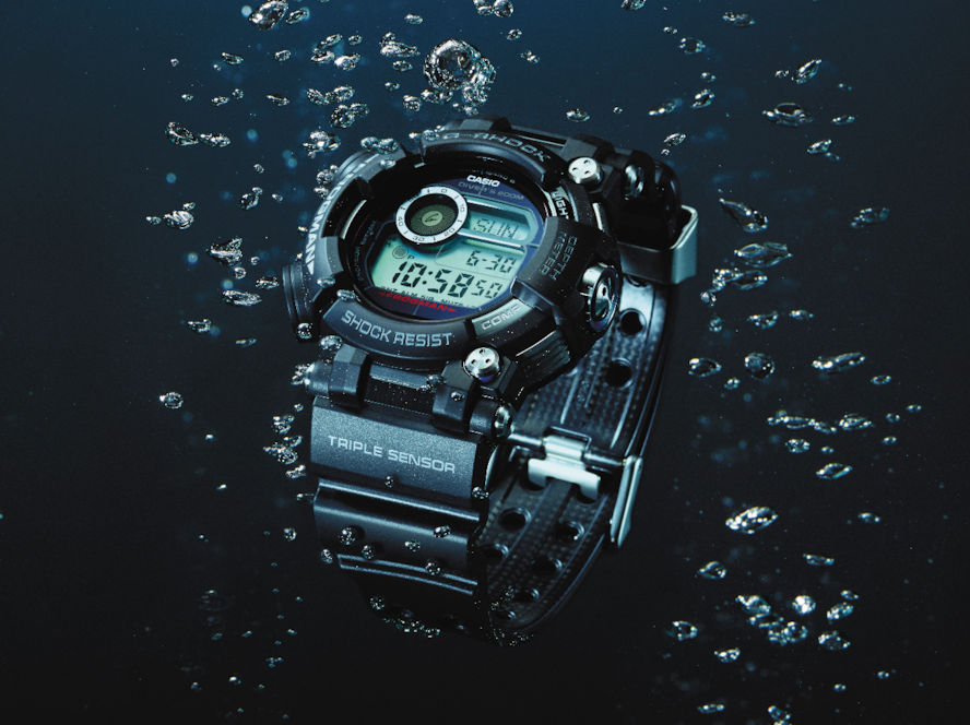 G-SHOCK LANZA SU PRIMER MODELO FROGMAN CON SENSOR DE PROFUNDIDAD DEL AGUA