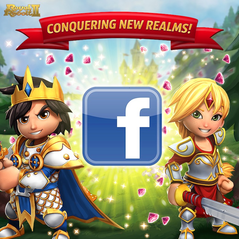 Royal Revolt 2 launches on Facebook Canvas