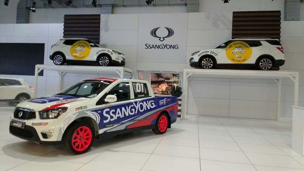 SsangYong au salon de Bruxelles.