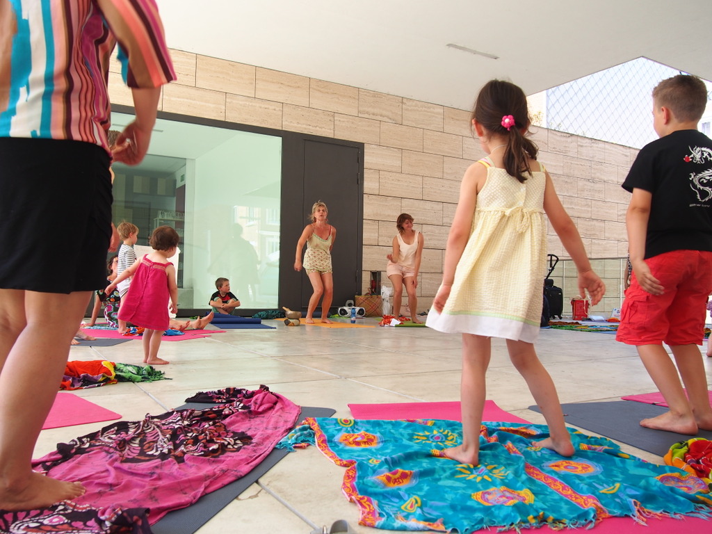 Yogasessies tijdens de zomerse zaterdagen | (c) Andy Merregaert