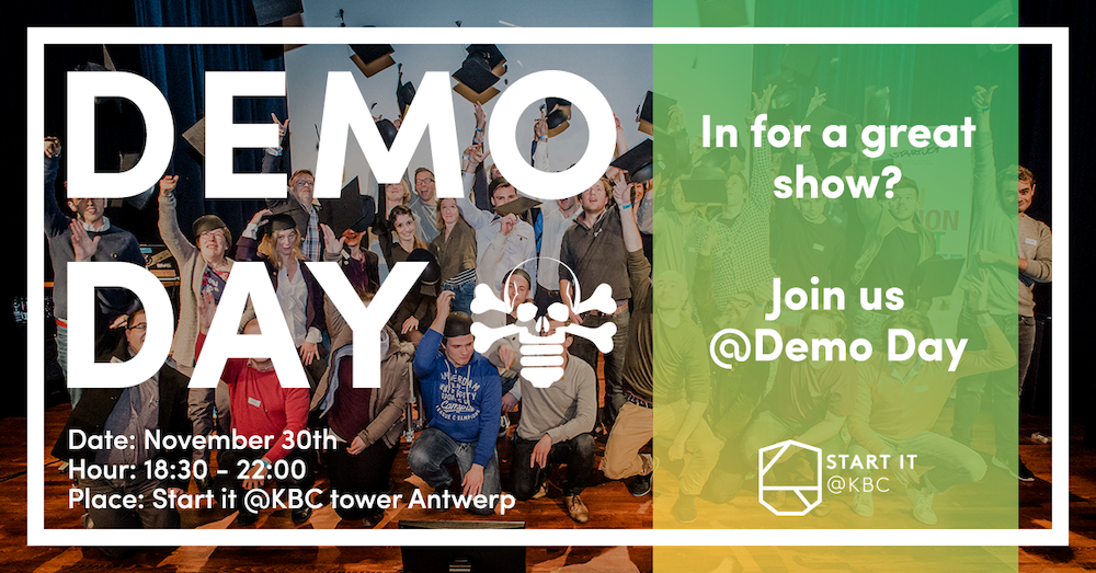 PERSUITNODIGING Demo Day: 14 pitches, 2 awards!