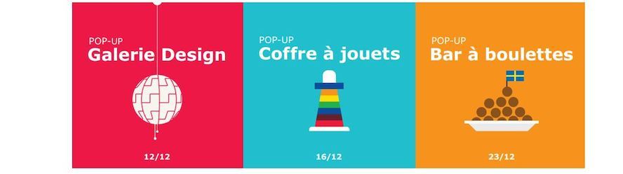 IKEA ouvre trois pop-ups temporaires dans le centre-ville de Mons
