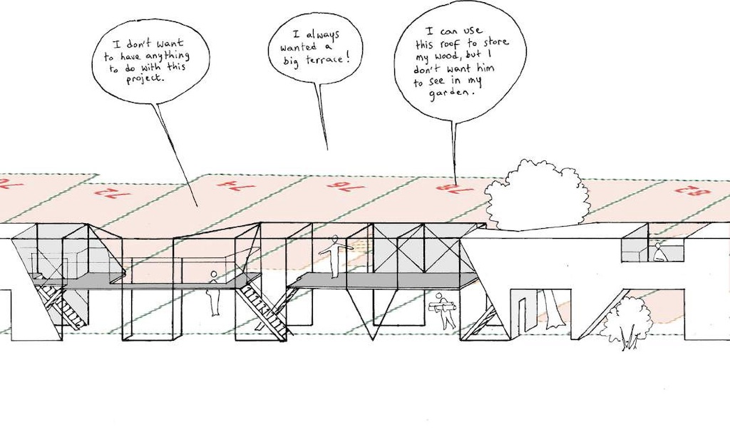Planschetsen van Adrien Tirtiaux voor Boven de Muur - Tracing The Future