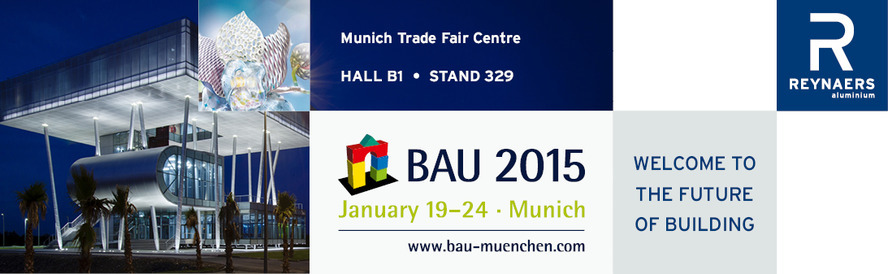 REYNAERS TO DEMONSTRATE NEW LEVELS OF DESIGN FREEDOM AT BAU 2015