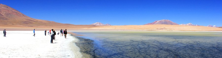 Reizen in teken van buitenaardse panorama's
