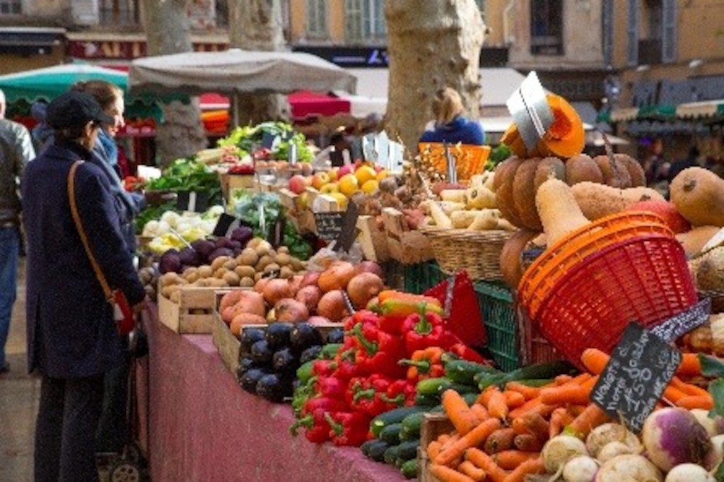 Marché Aix-en-Provence - © S. Spiteri