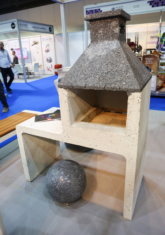 Products on display at The Big 5 Outdoor Design & Build Show 2017