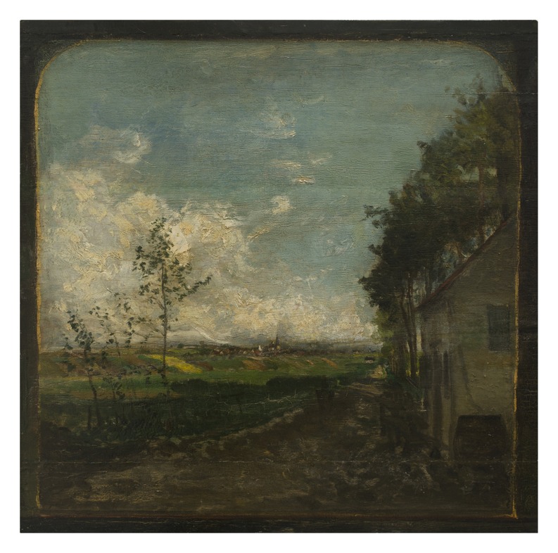 Hippolyte Boulenger, Uithangbord van ‘t Oud Bareelke © Isabelle Arthuis