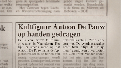 De applausman