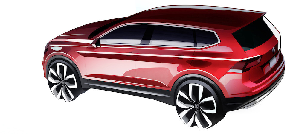 New Tiguan Allspace to be presented in Detroit