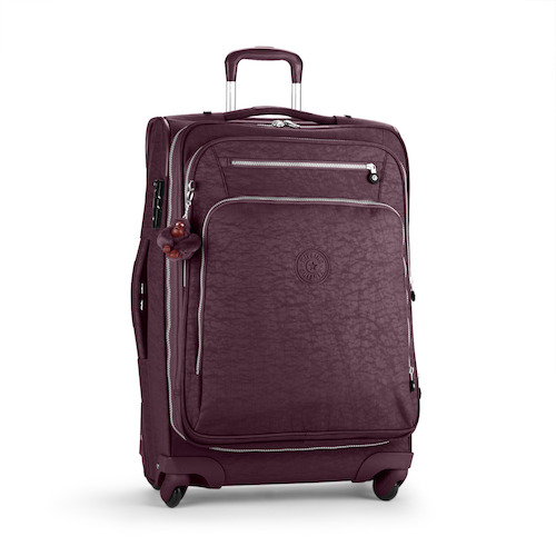 Youri Spin Luggage in Aubergine