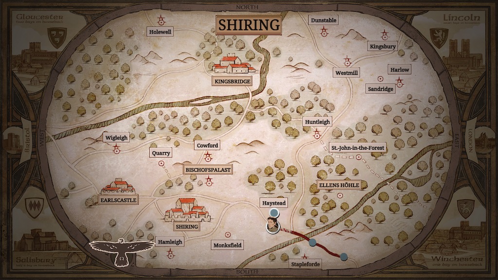 Philp's travel and an overview of Shiring
