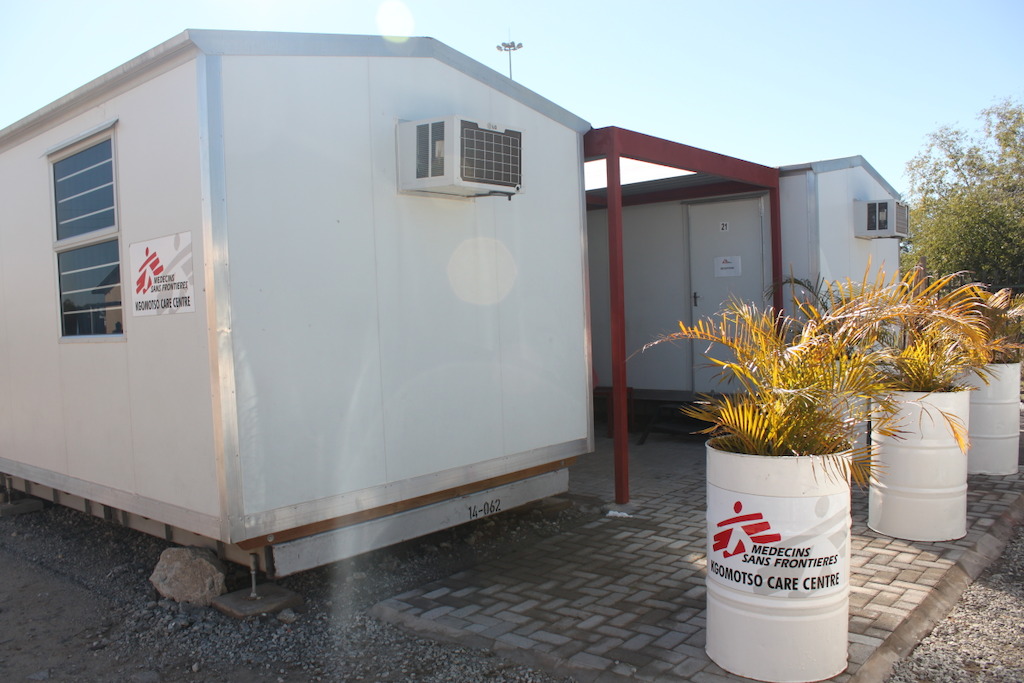 The MSF-run Kgomotso Care Centre in Boitekong Community Clinic in Rustenburg, a large mining town in the so-called Platinum Belt of South Africa. A recent MSF survey showed that 1 in 4 women in the area has experienced rape in their lifetime, and an estimated 11000 women a year are raped. The clinic provides around-the-clock medical treatment and psychosocial counselling to rape survivors. Photographer: Garret Barnwell