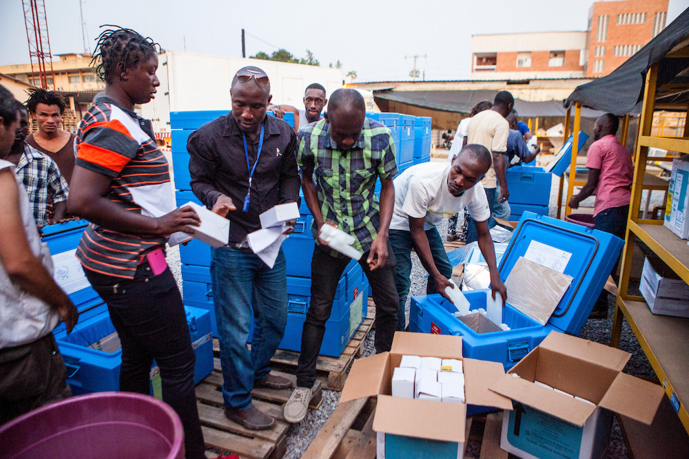 Guinea battling a large scale measles epidemic