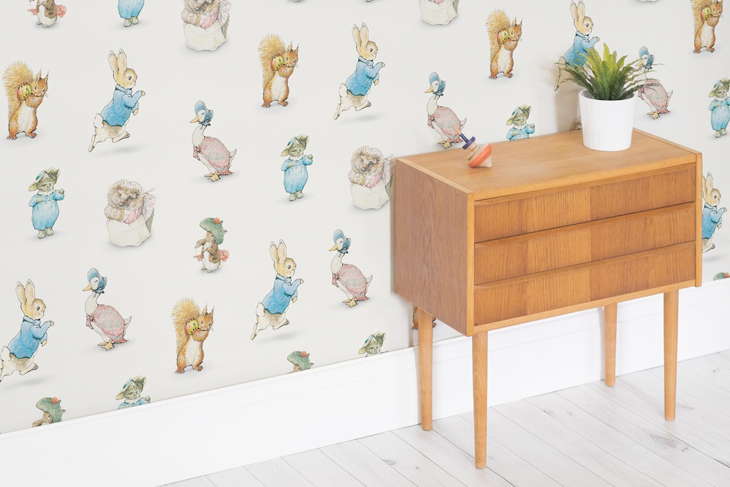 Beatrix Potter Wallpaper Mural