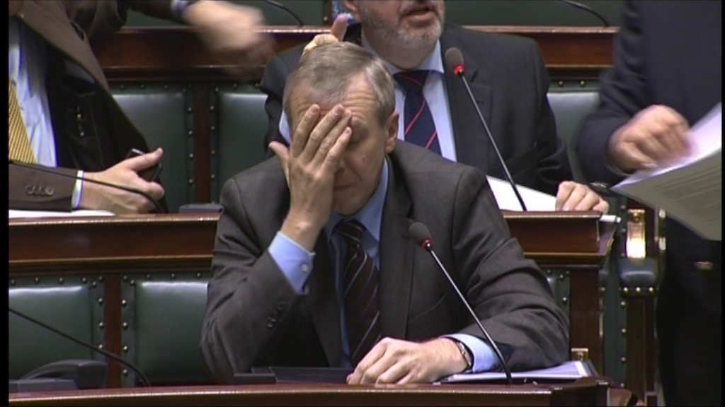 Archiefbeeld premier Yves Leterme 2008 - (c) VRT