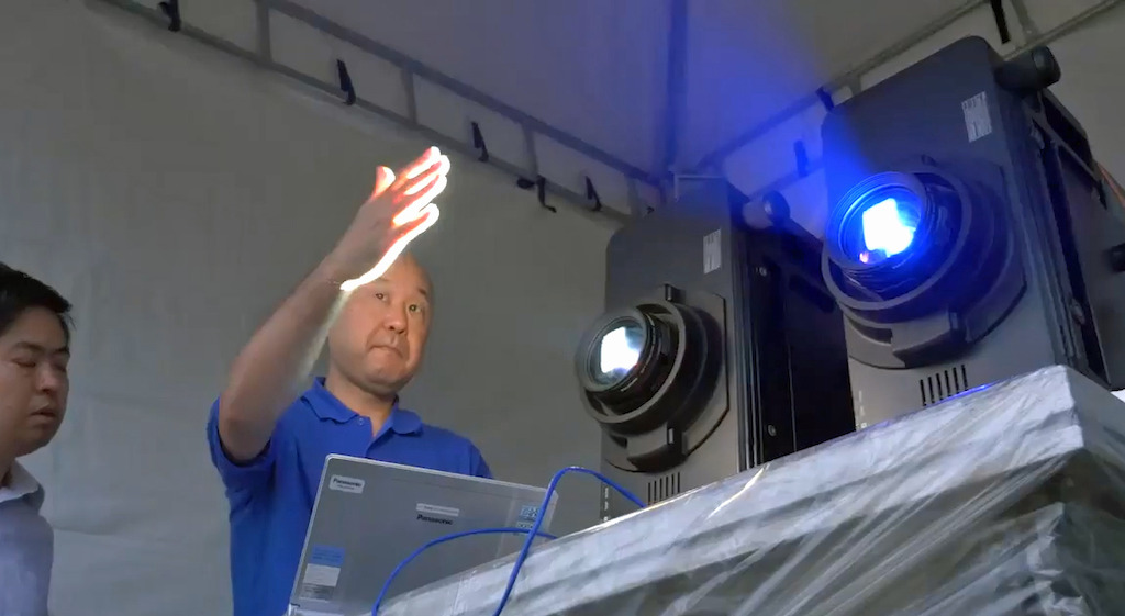 JJOO Río 2016 Prueba de Proyectores Panasonic