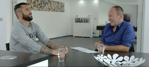 Karakters : Steven Defour en Ben Crabbé - (c) VRT - deMENSEN