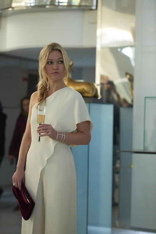 Riviera - Julia Stiles<br/>(c) Sky UK Limited