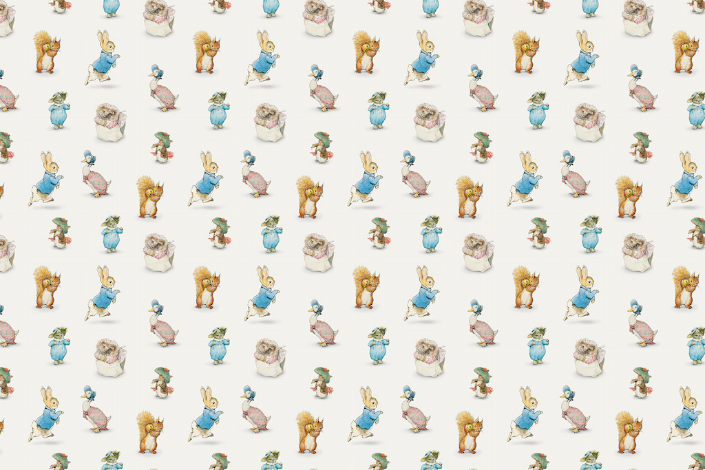 Beatrix Potter Wallpaper Mural