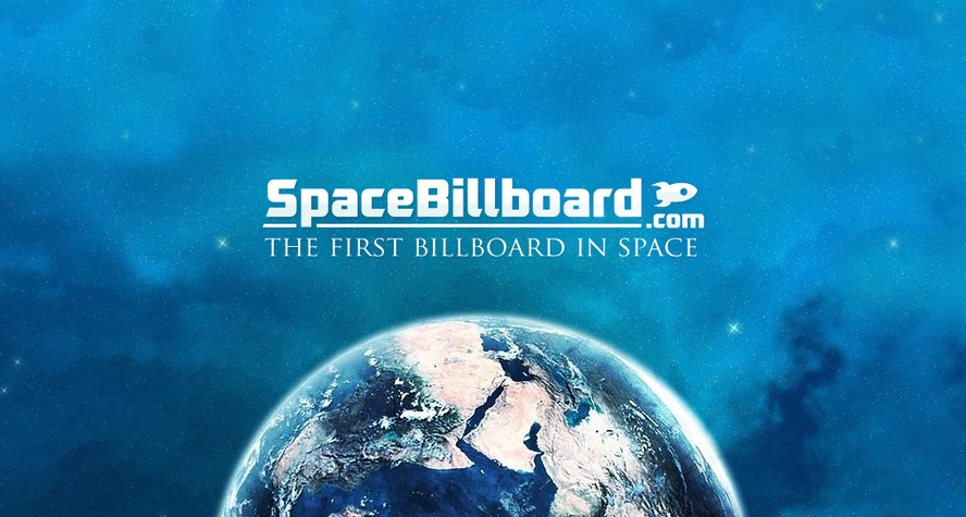 SpaceBillboard, le premier panneau publicitaire dans l'espace !