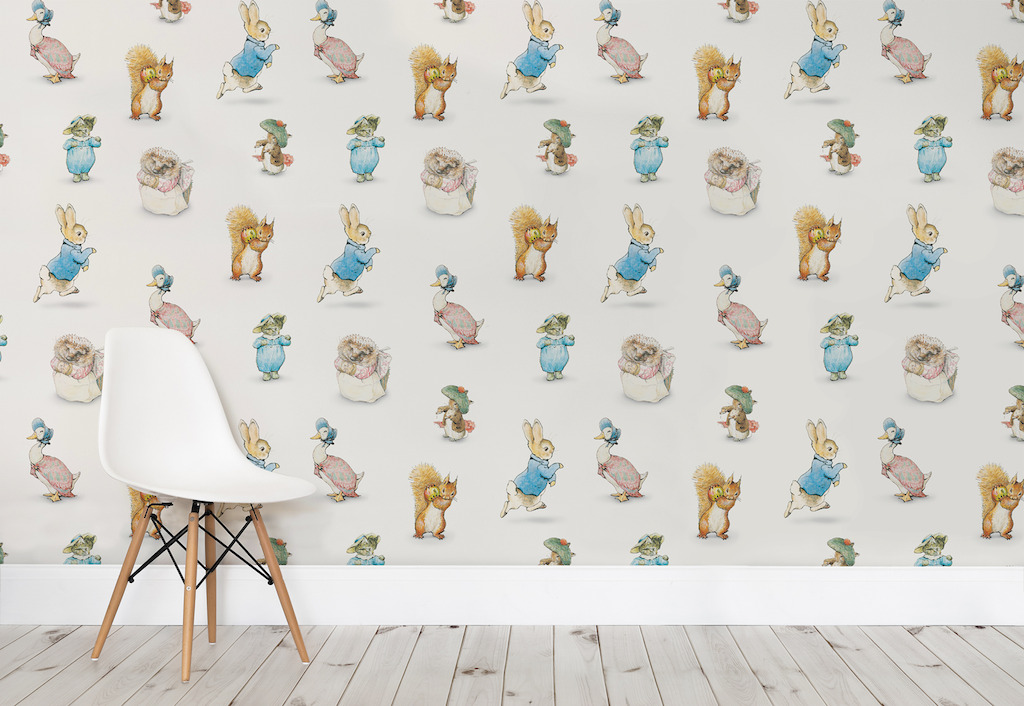 Beatrix Potter Wallpaper Mural