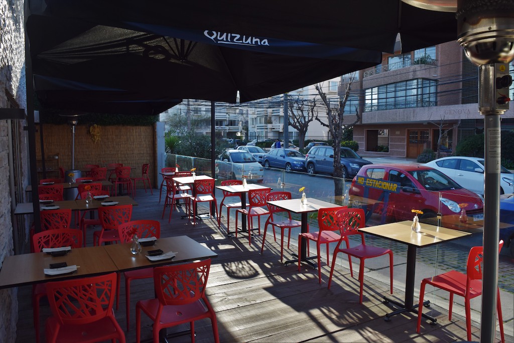 Parte de la terraza