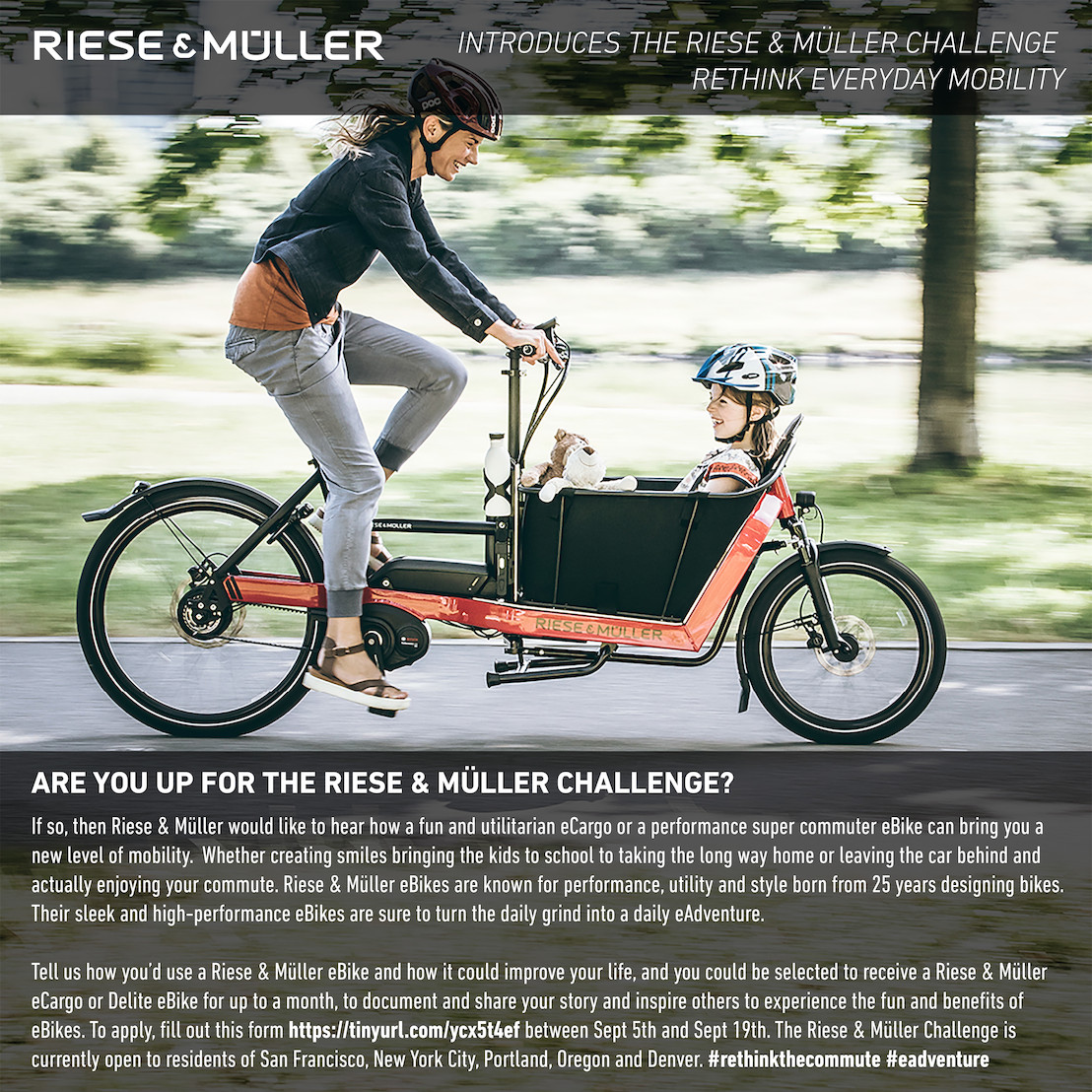 Riese & Müller Introduces the Riese & Müller Challenge