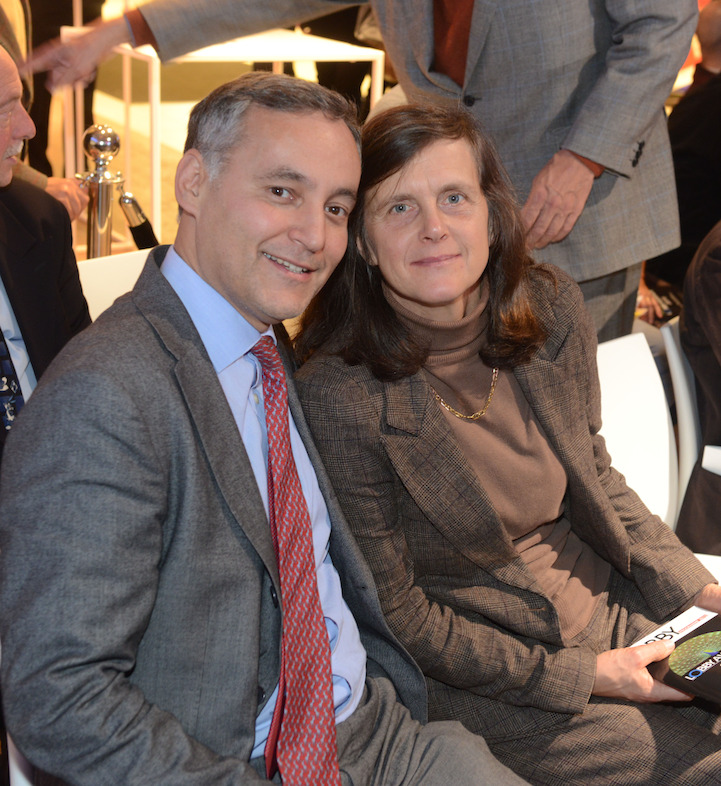 Le comte Fabrice de Boissieu (Admin Délégué de la Banque Transatlantique) et son épouse