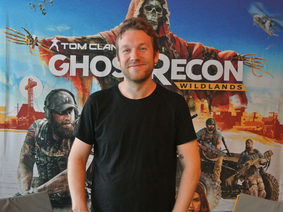 CONOCE A MATTHEW TOMKINSON, UNA DE LAS MENTES DETRÁS DE TOM CLANCY’S GHOST RECON® WILDLANDS